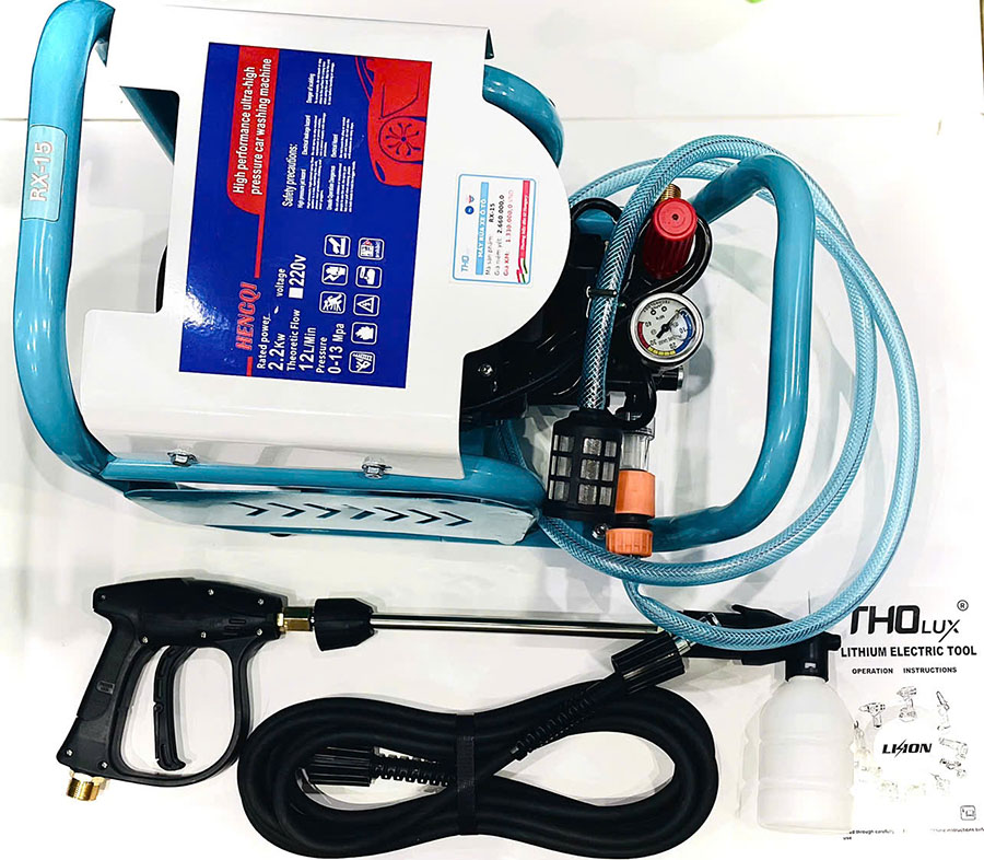 máy rửa xe máy, ô tô