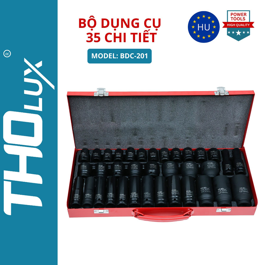 Bộ dụng cụ 35 chi tiết THOLux