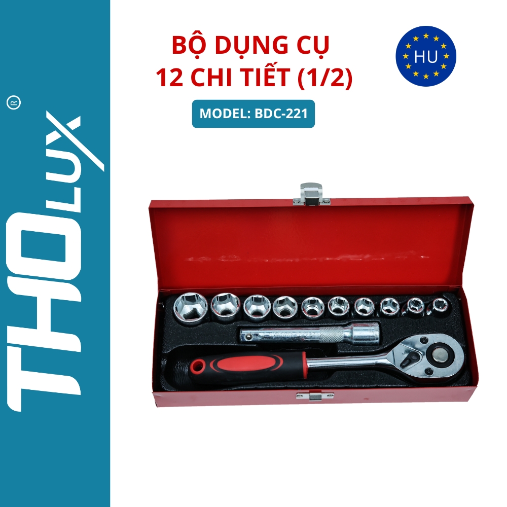 Bộ dụng cụ 12 chi tiết (1/2) BDC-221