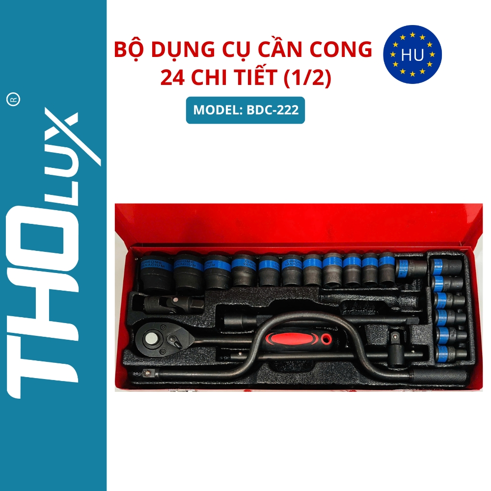 Bộ dụng cụ cần cong 24 chi tiết (1/2) BDC-222