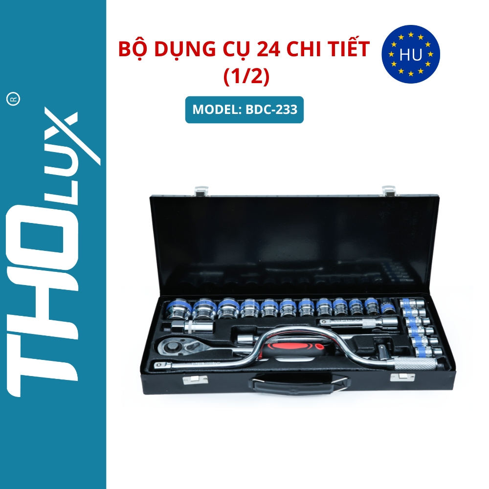 Bộ dụng cụ 24 chi tiết (1/2) BDC-233