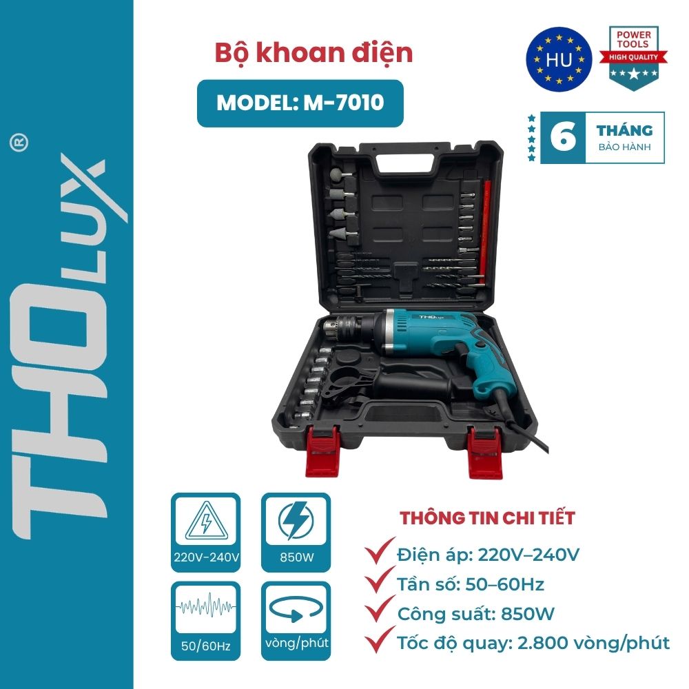 Bộ khoan điện M-7010