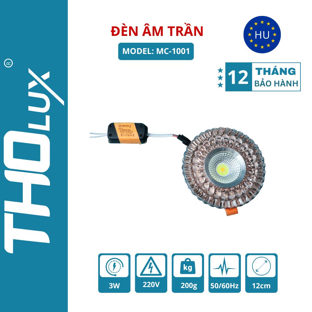 Đèn âm trần MC-1001