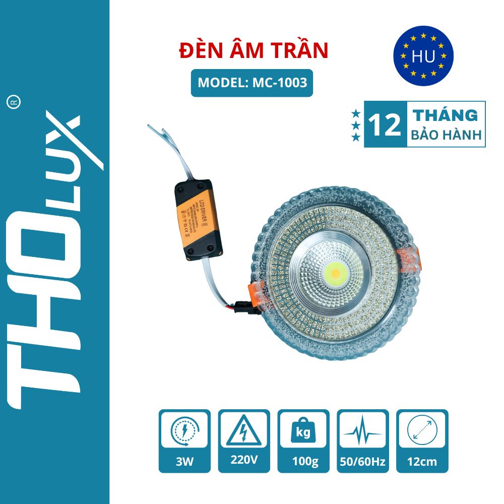 Đèn âm trần MC-1003