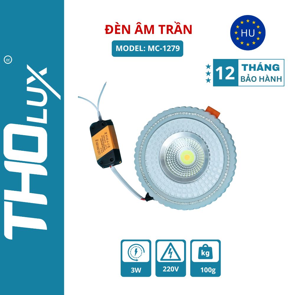 Đèn âm trần MC-1279