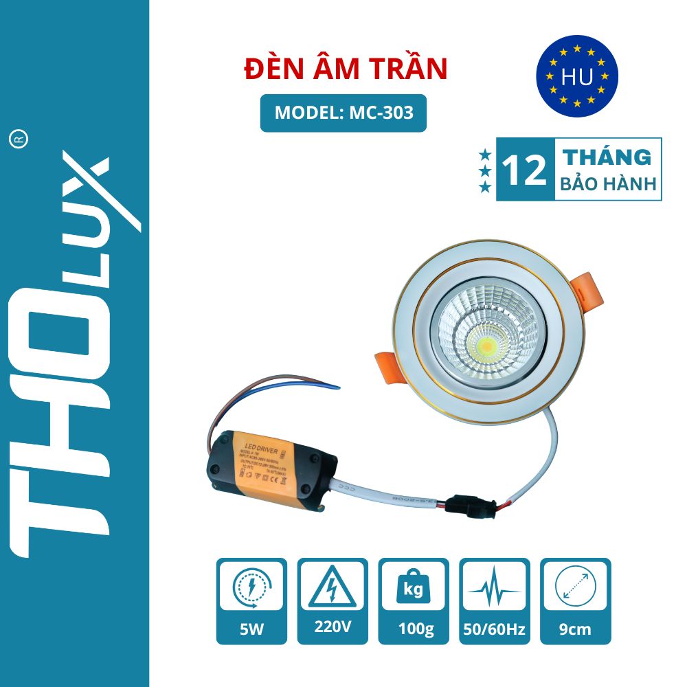 Đèn âm trần MC-303