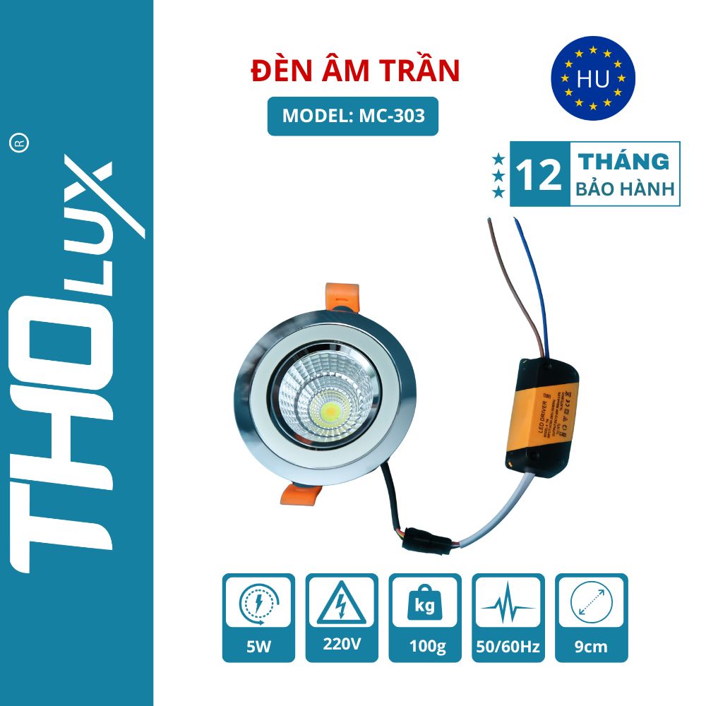 Đèn âm trần MC-303