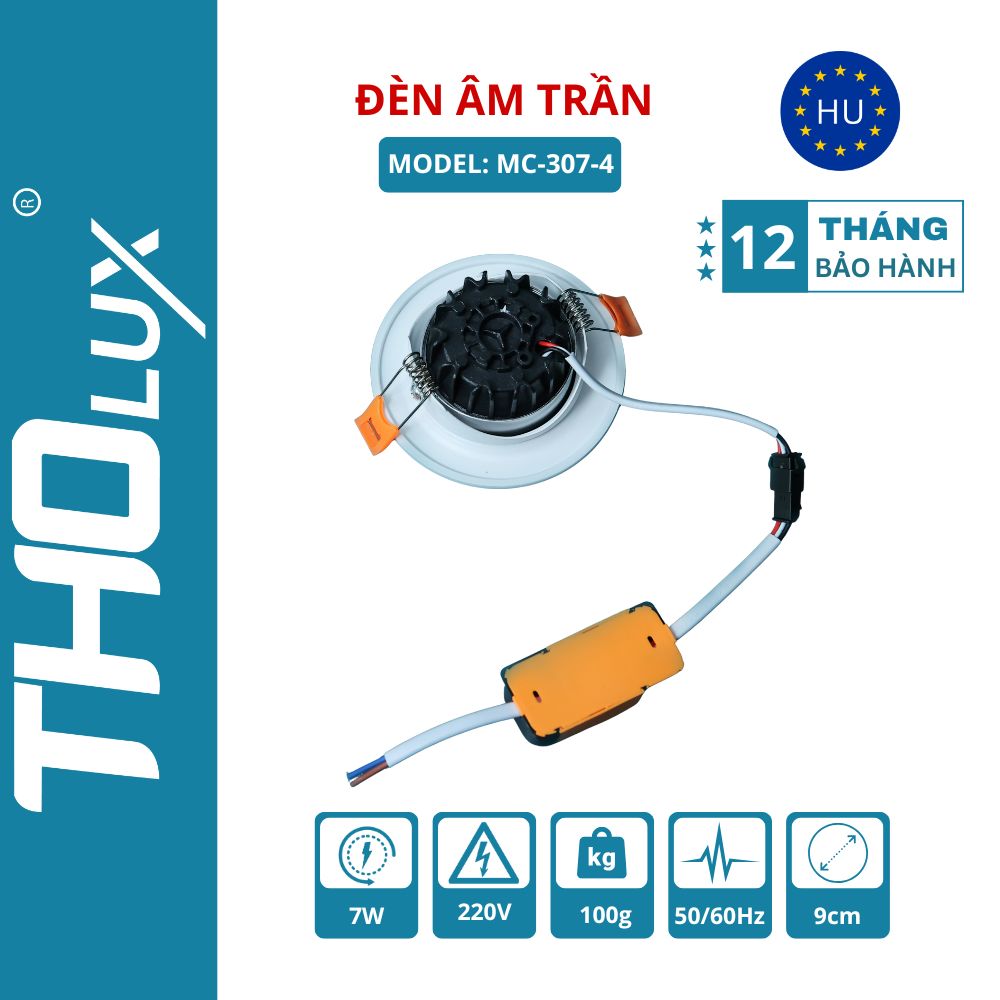 Đèn âm trần MC-307-4
