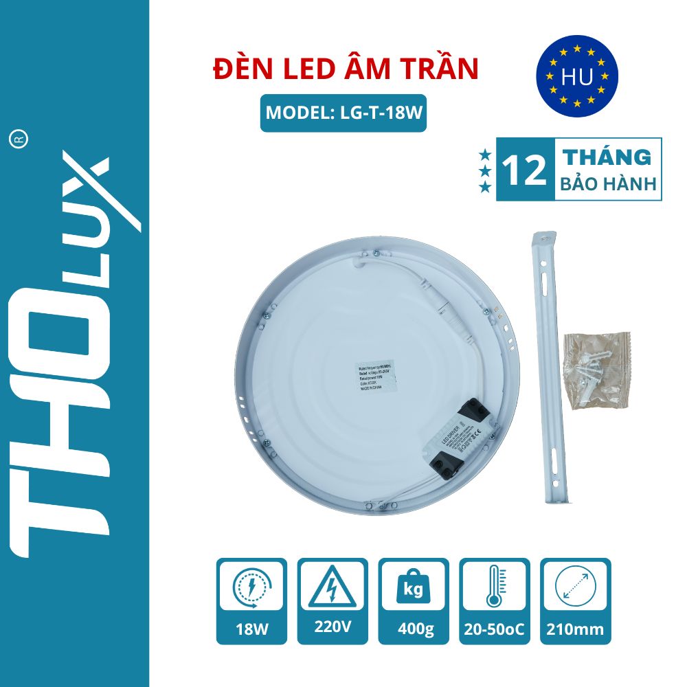 Đèn LED âm trần LG-T-18W