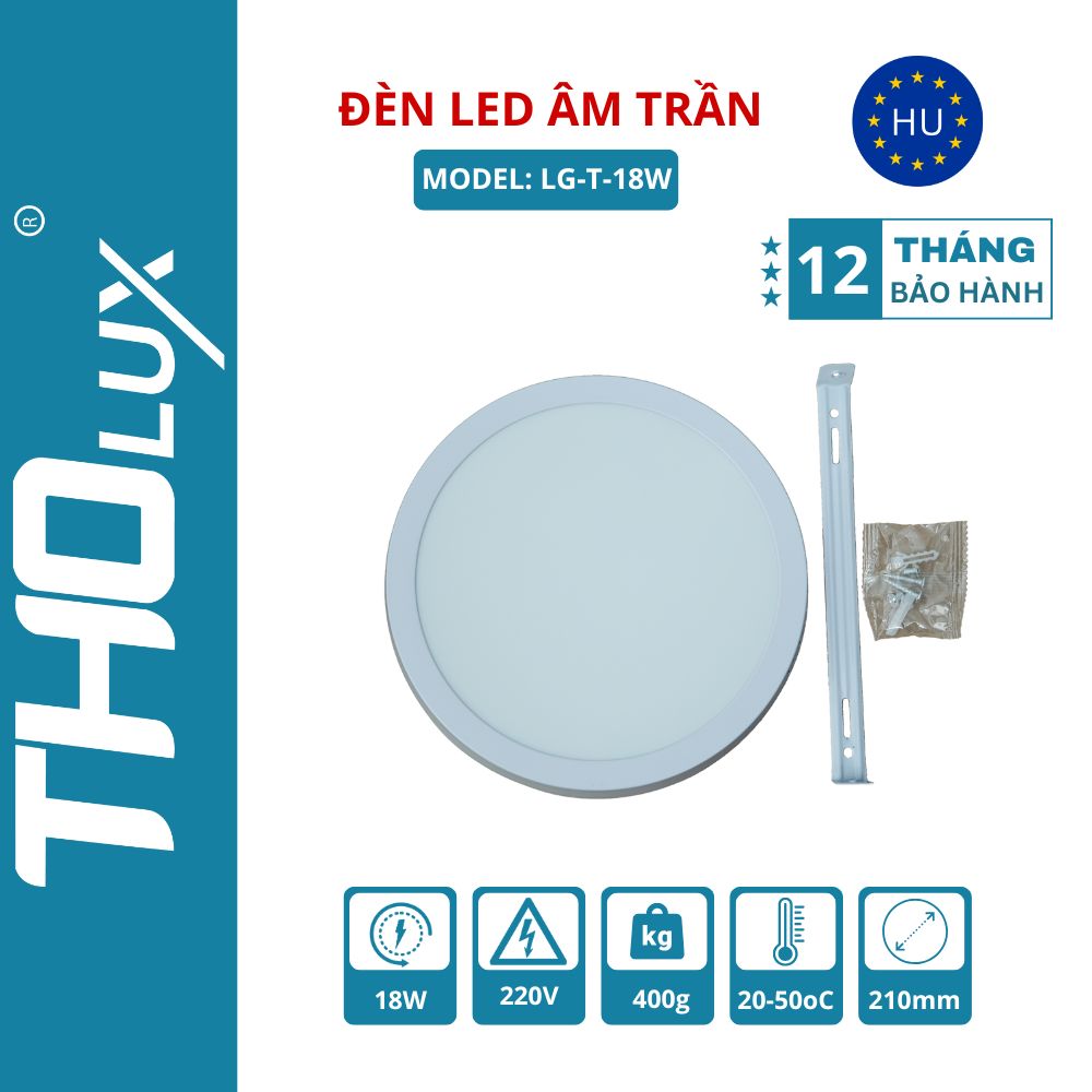 Đèn LED âm trần LG-T-18W