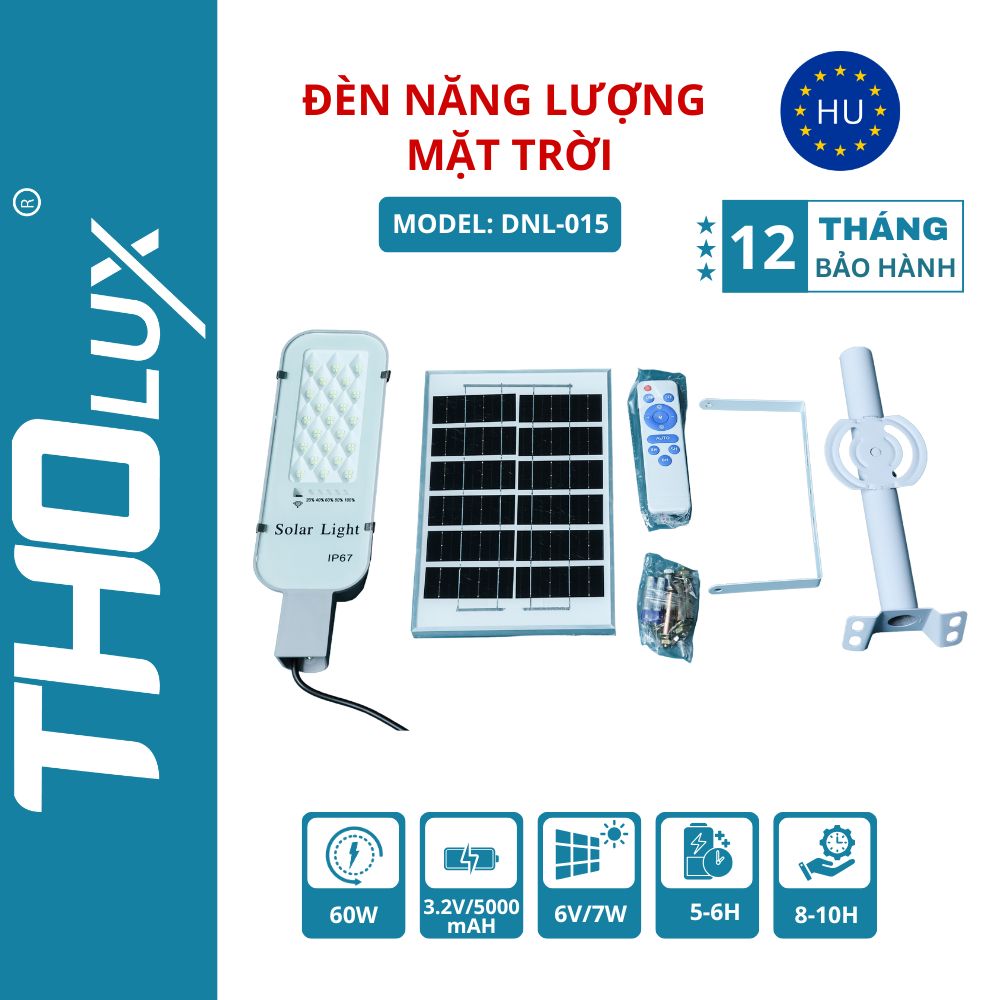 Đèn năng lượng mặt trời DNL-015
