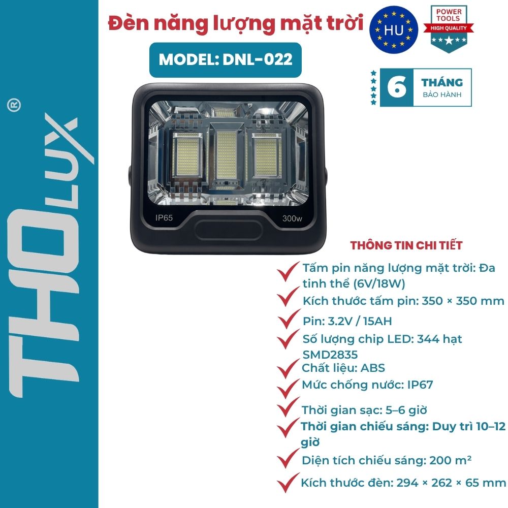 Đèn năng lượng mặt trời DNL-022