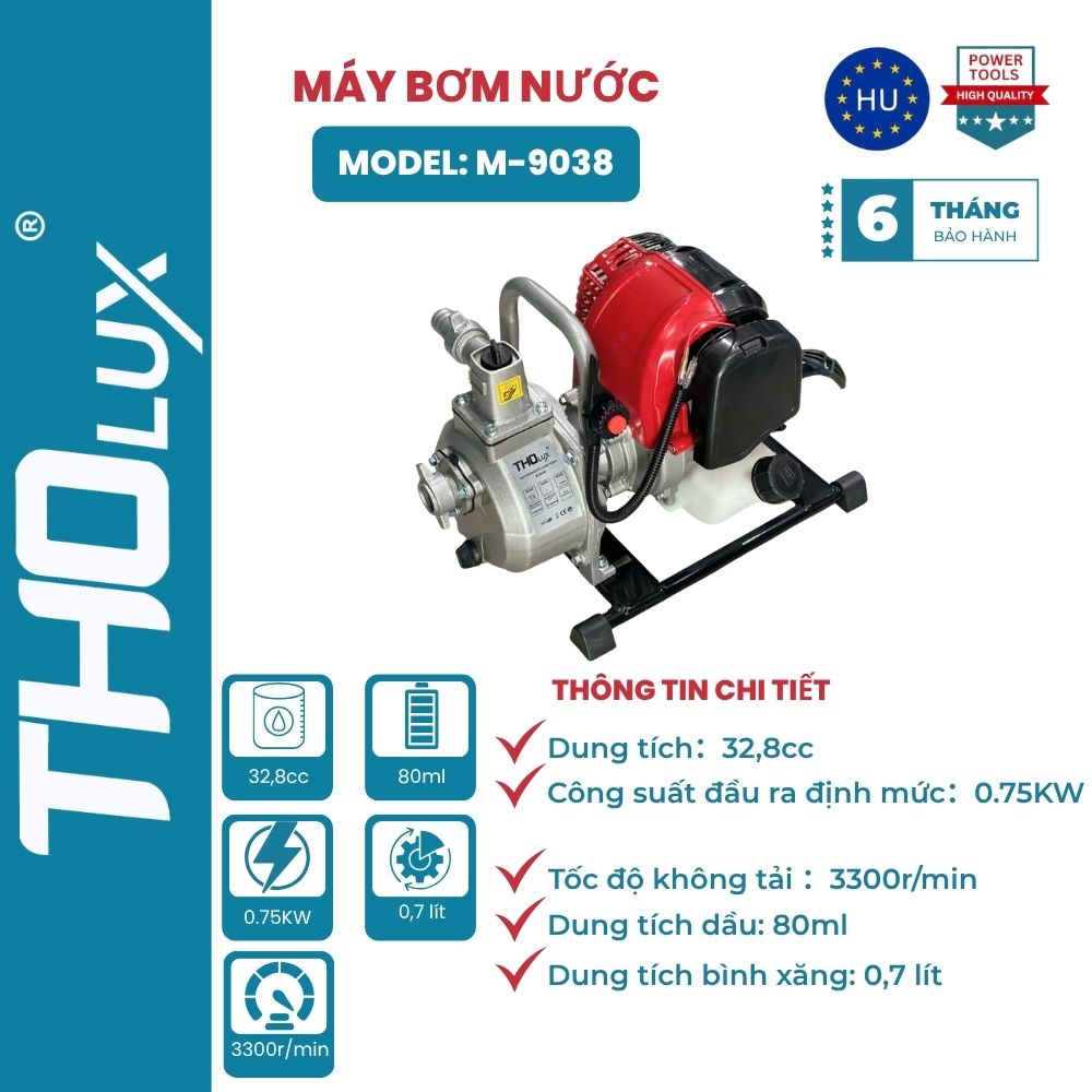 MÁY BƠM NƯỚC M-9038