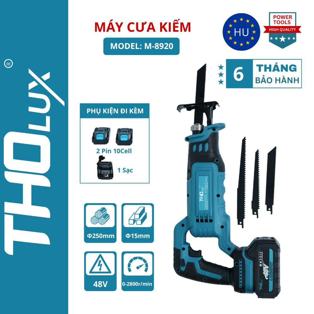 Máy cưa kiếm dùng pin M-8920