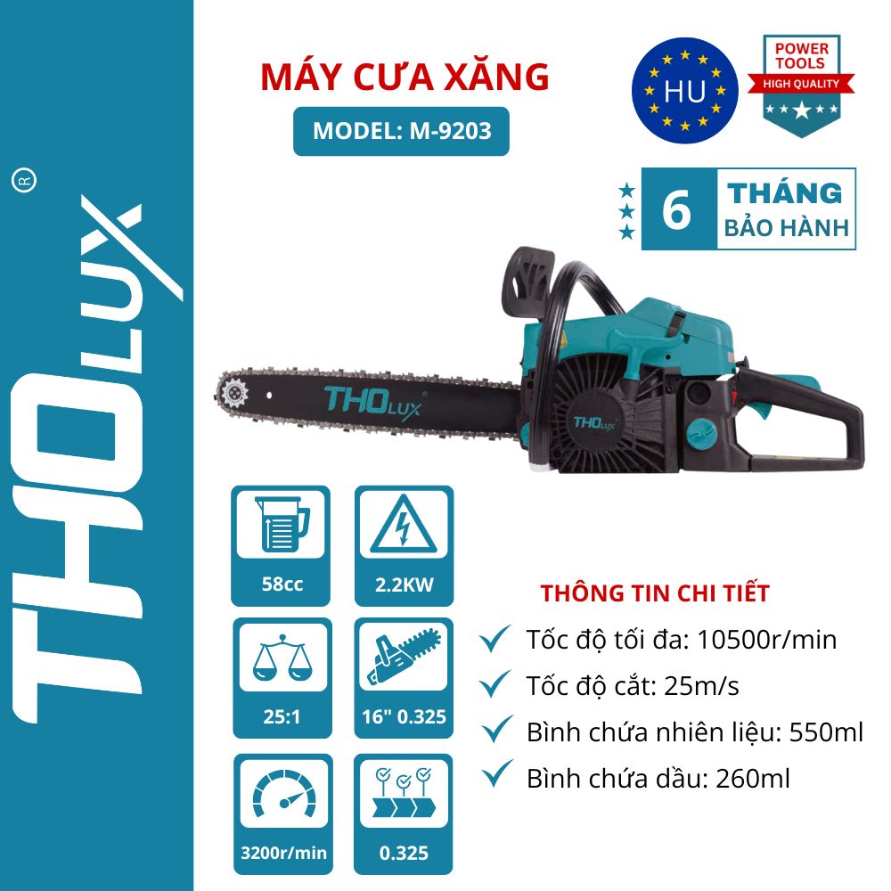 Máy cưa xăng M-9203