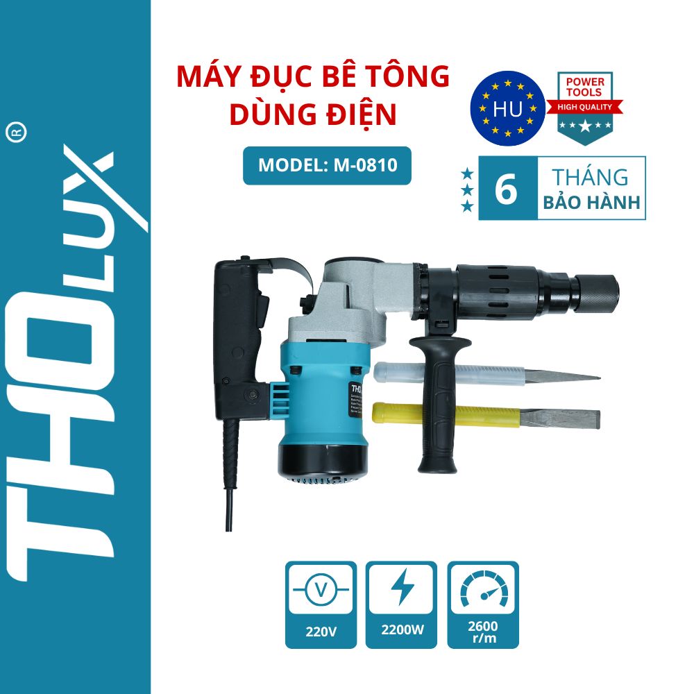 Máy đục bê tông dùng điện M-0810