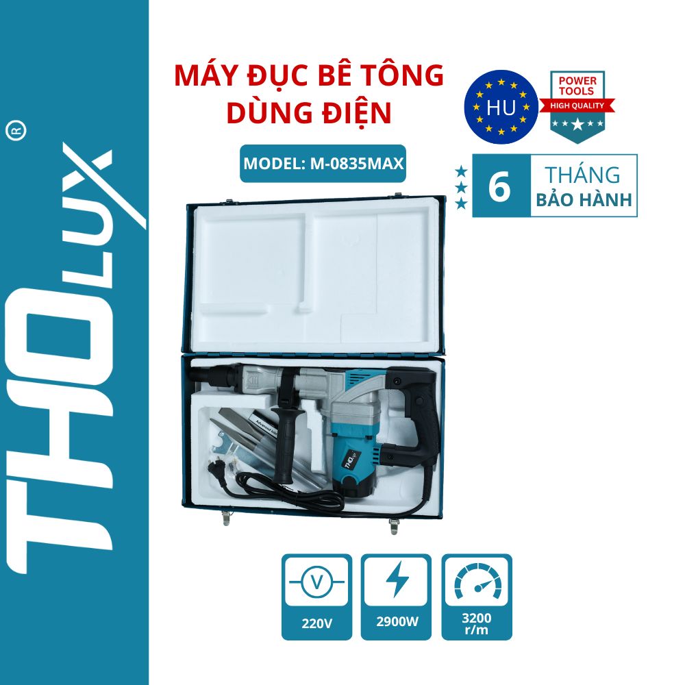 Máy đục bê tông dùng điện M-0835MAX
