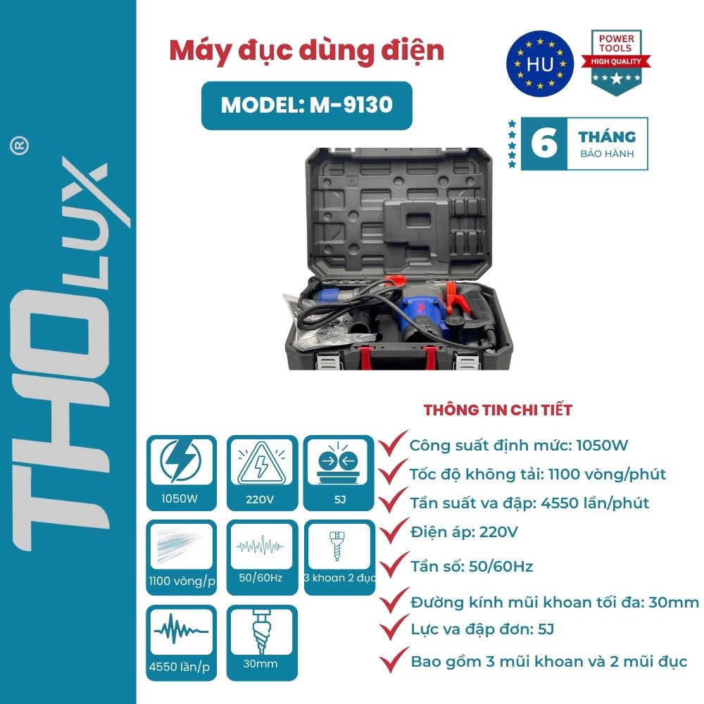 Máy đục dùng điện M-9130