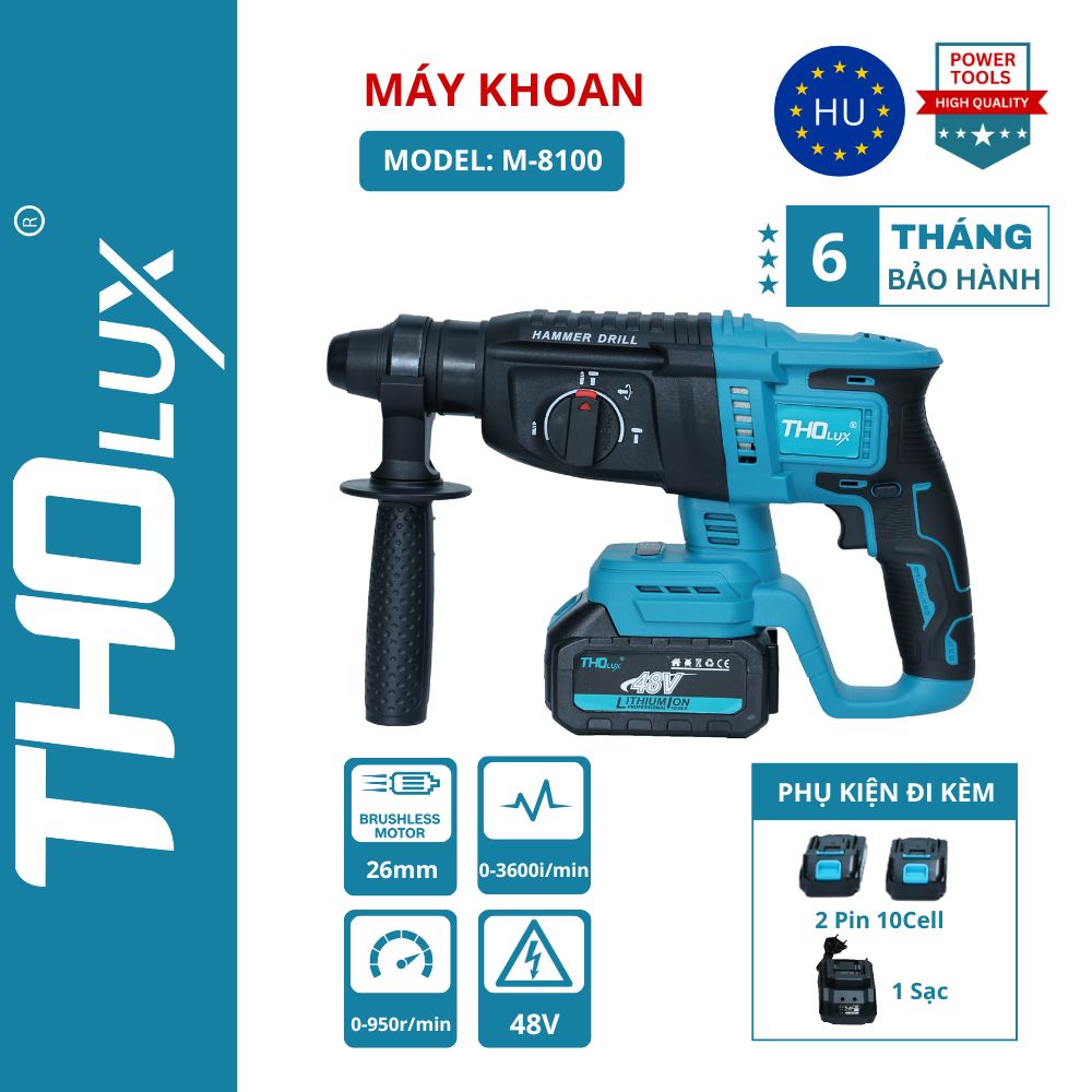 Máy khoan dùng pin M-8100