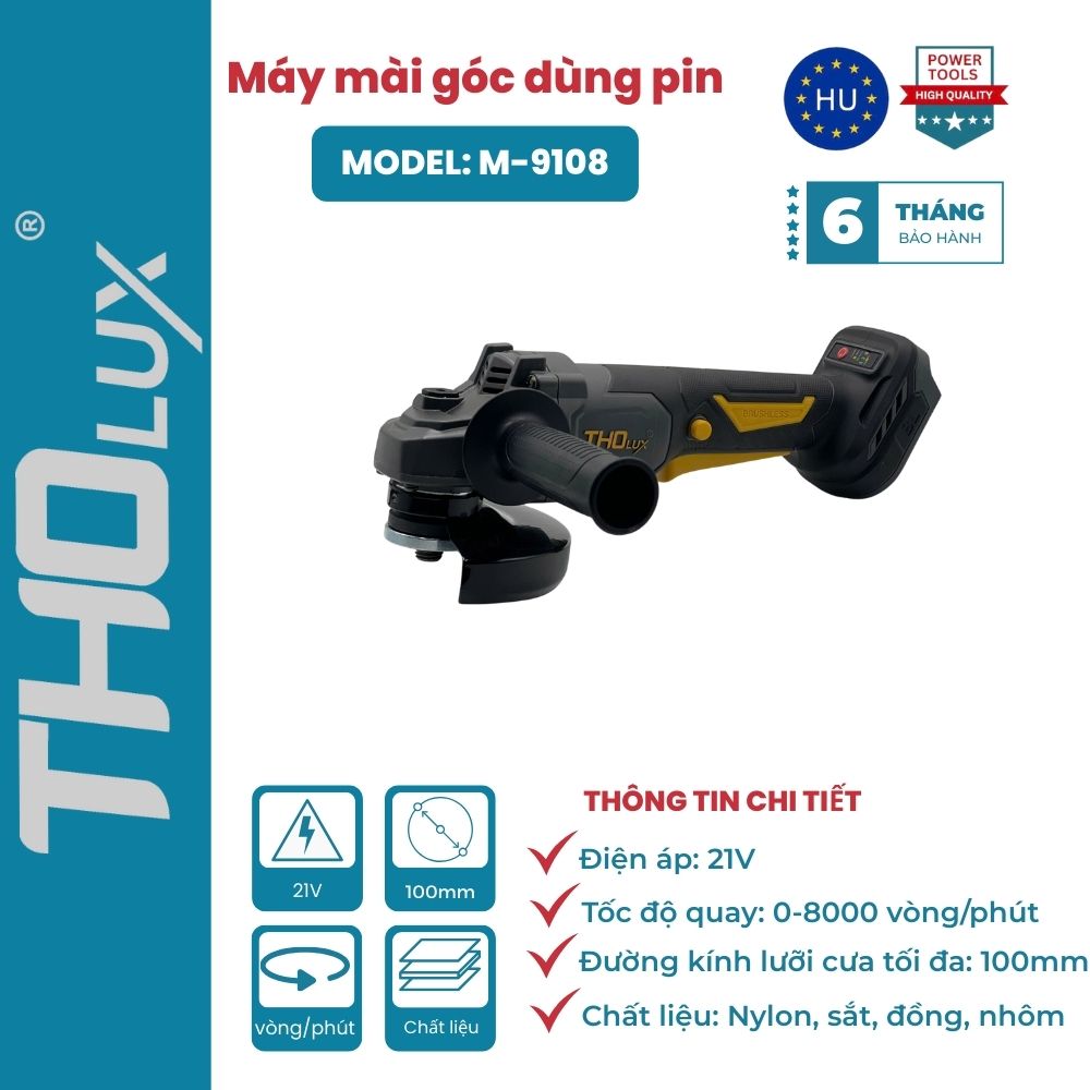 Máy mài góc dùng pin M-9108