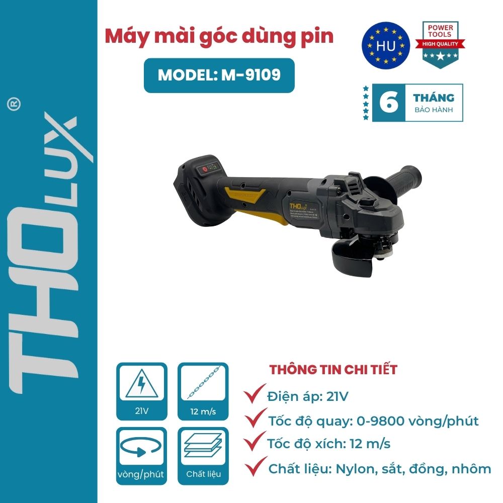 Máy mài góc dùng pin M-9109