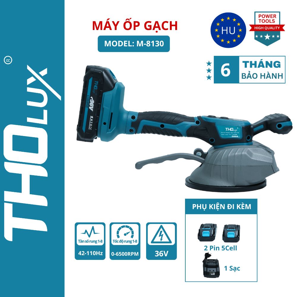 Máy rung ốp gạch bằng pin