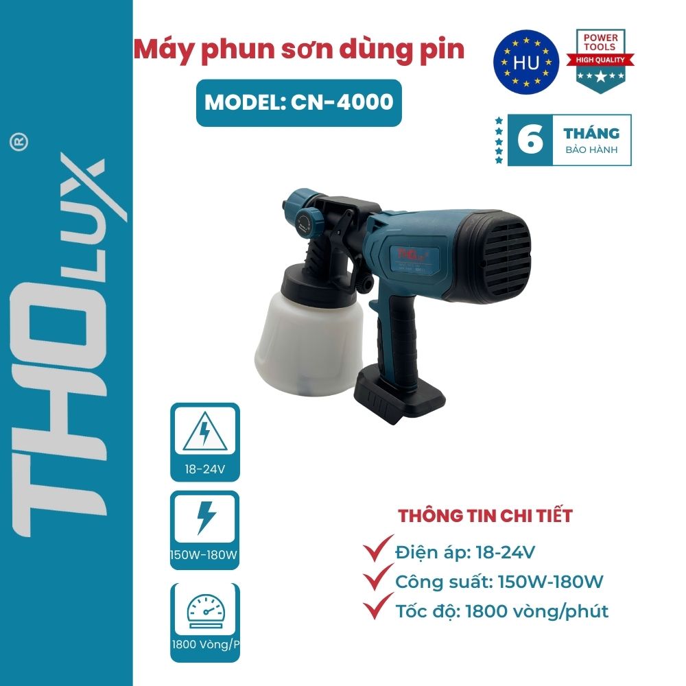 Máy phun sơn dùng pin CN-4000