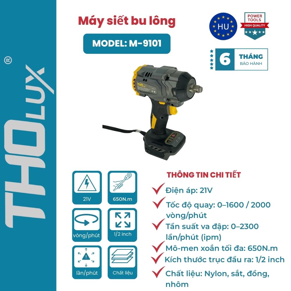 Máy siết bu lông M-9101