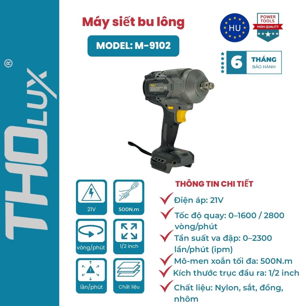 Máy siết bu lông M-9102
