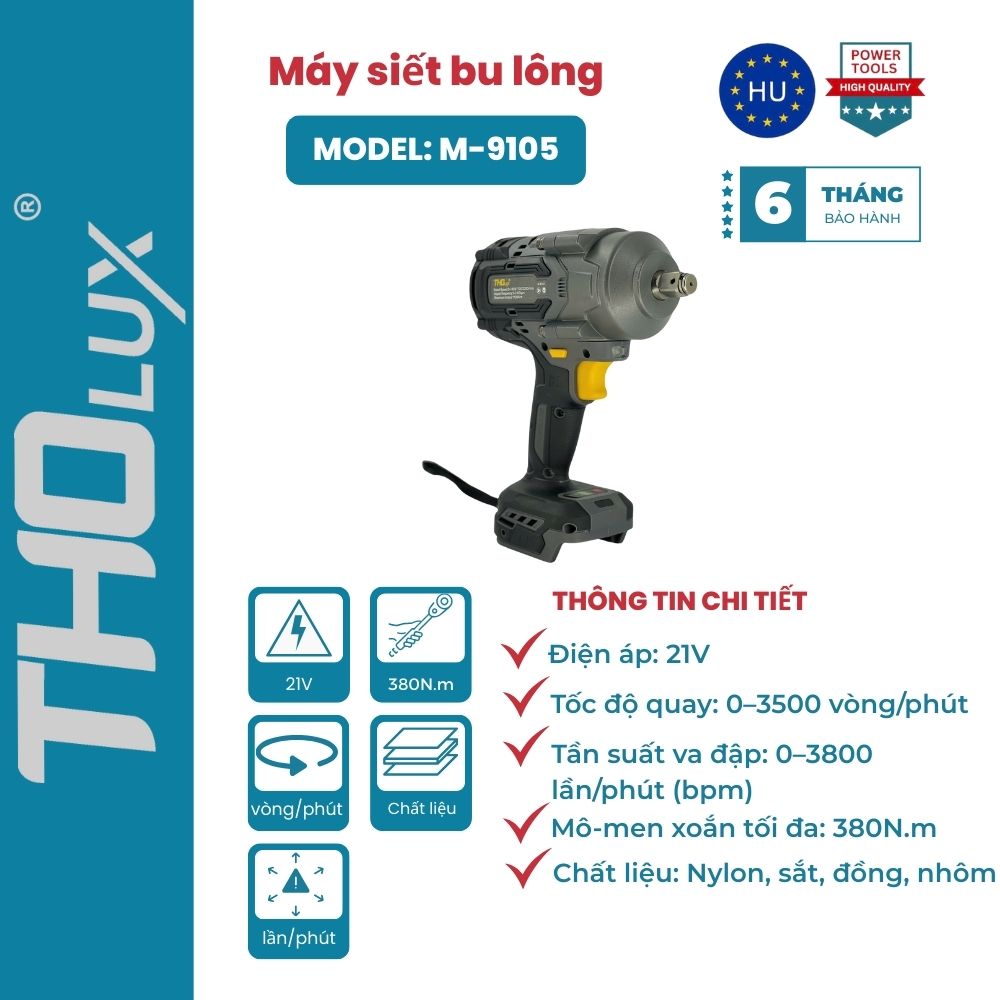 Máy siết bu lông M-9105