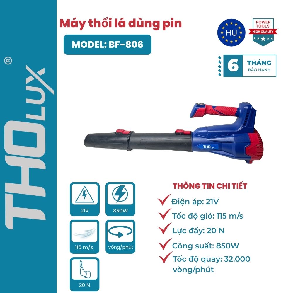 Máy thổi lá dùng pin BF-806
