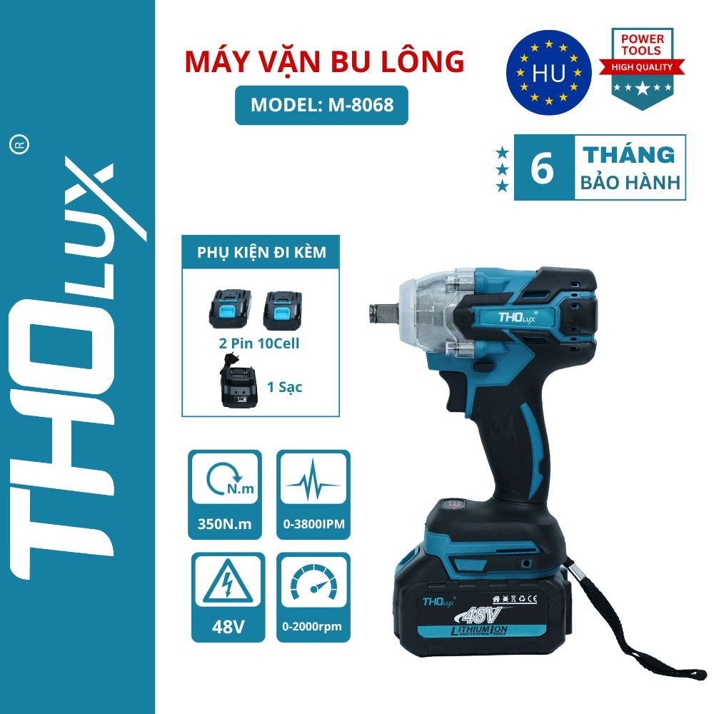 Máy vặn bu lông dùng pin M-8068
