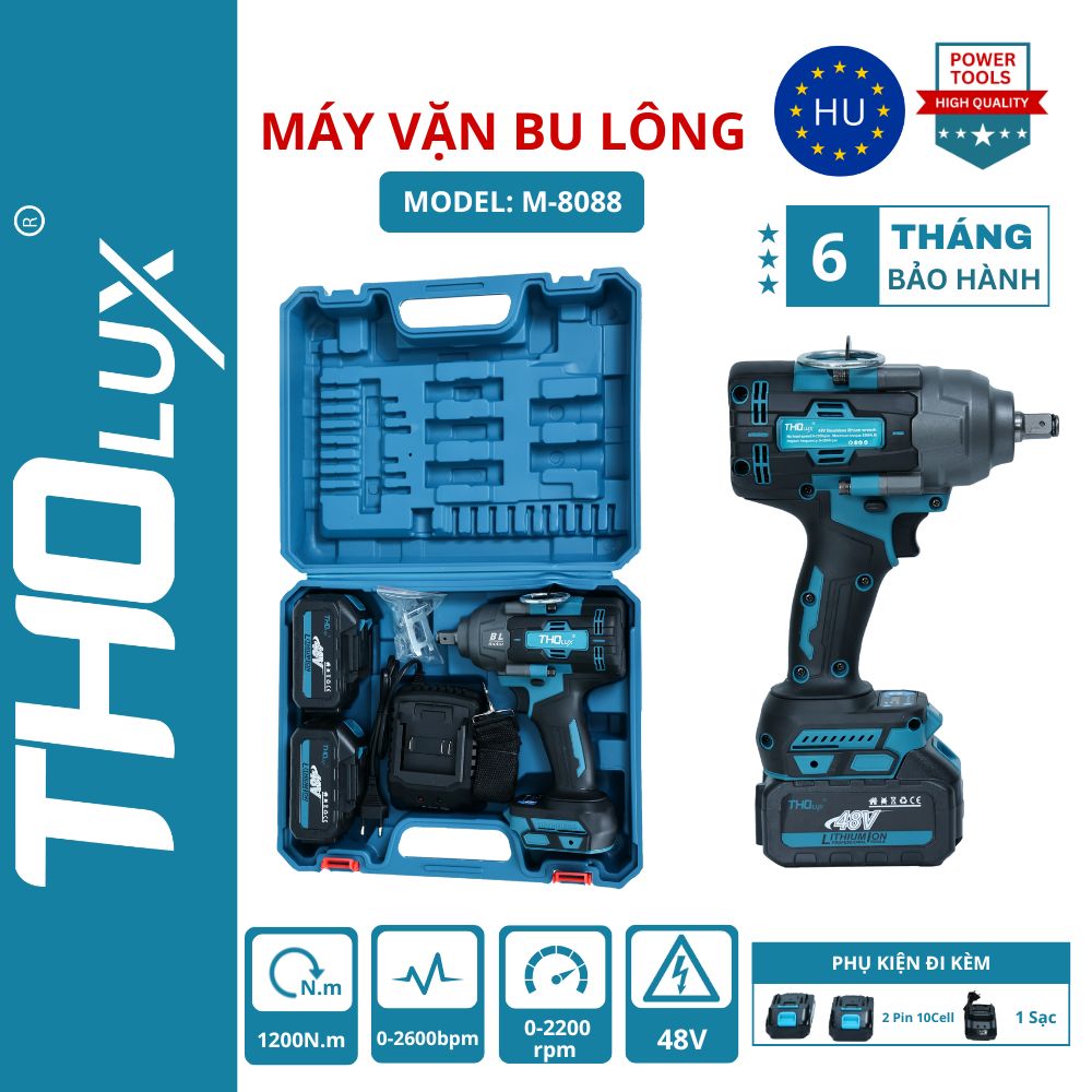 Máy vặn bu lông dùng pin M-8088