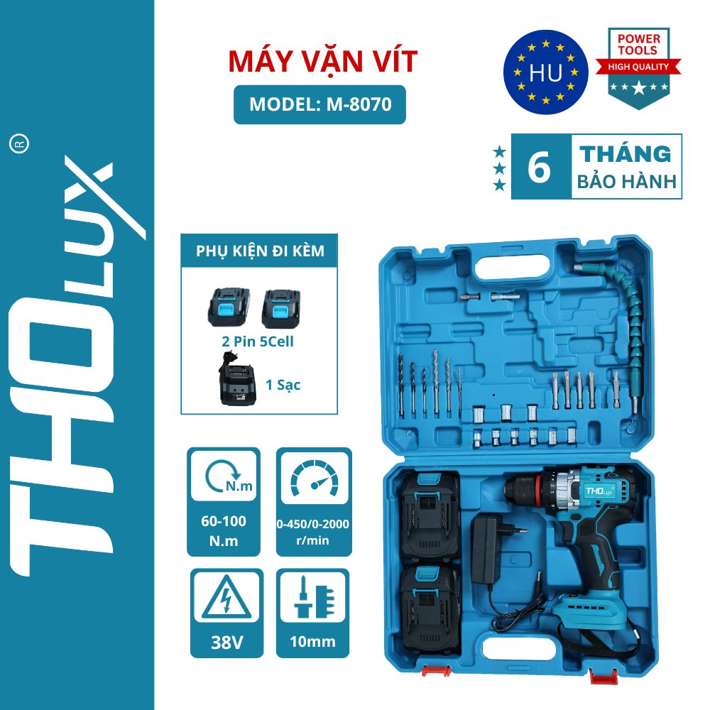 Máy vặn vít dùng pin M-8070