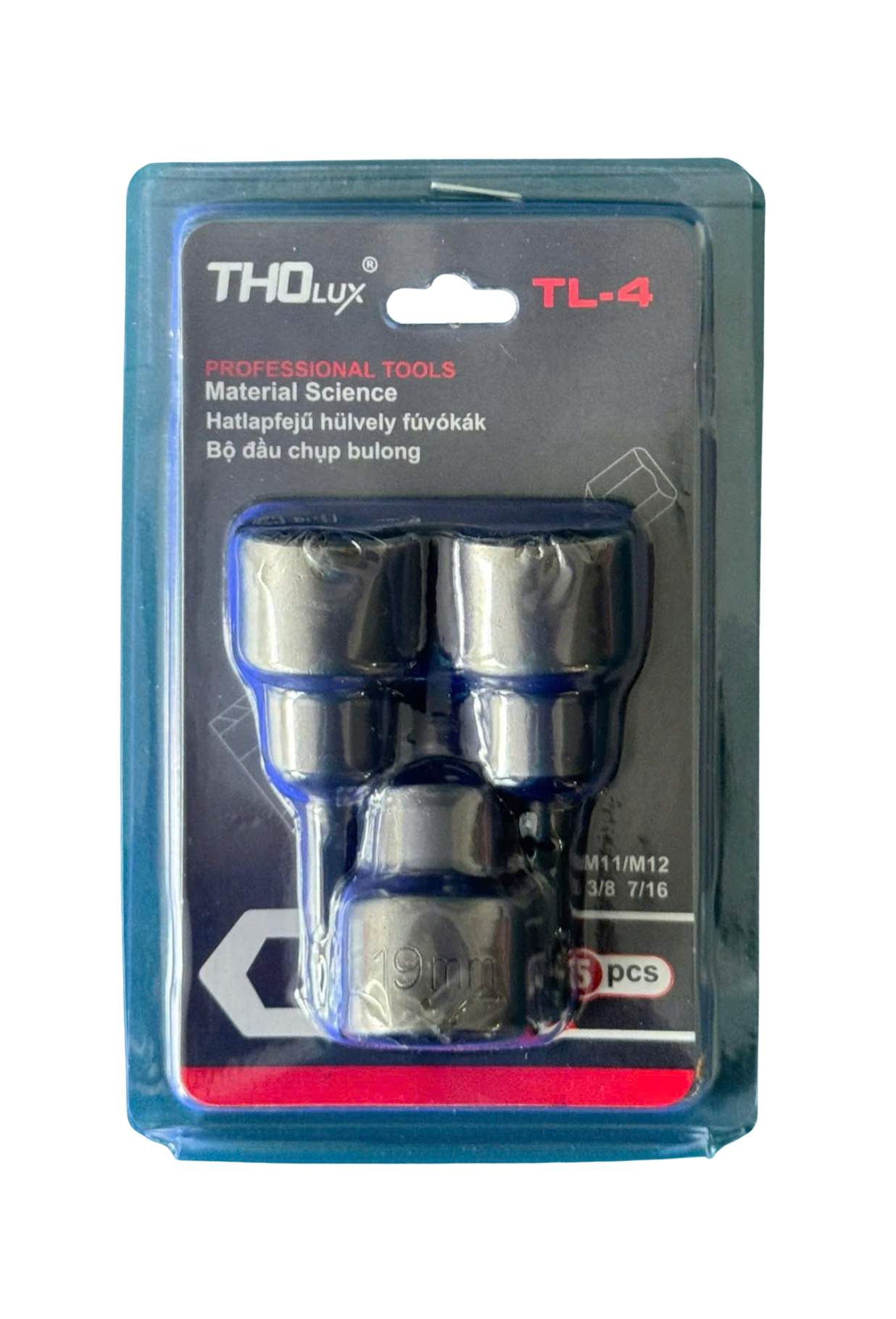 BỘ ĐẦU CHỤP BULONG  TL-10