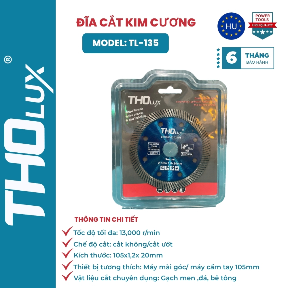 ĐĨA CẮT KIM CƯƠNG TL-135