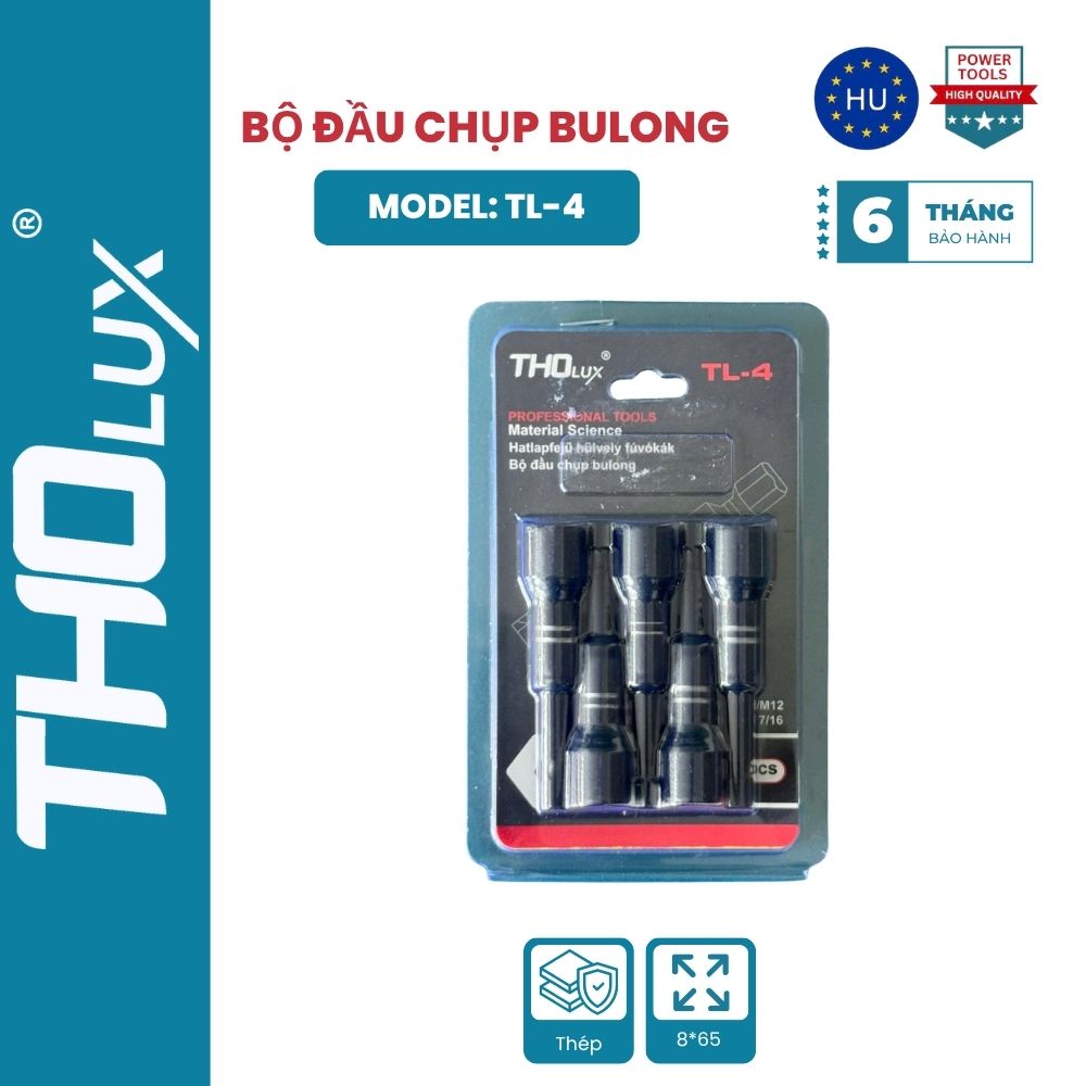 BỘ ĐẦU CHỤP BULONG  TL-4