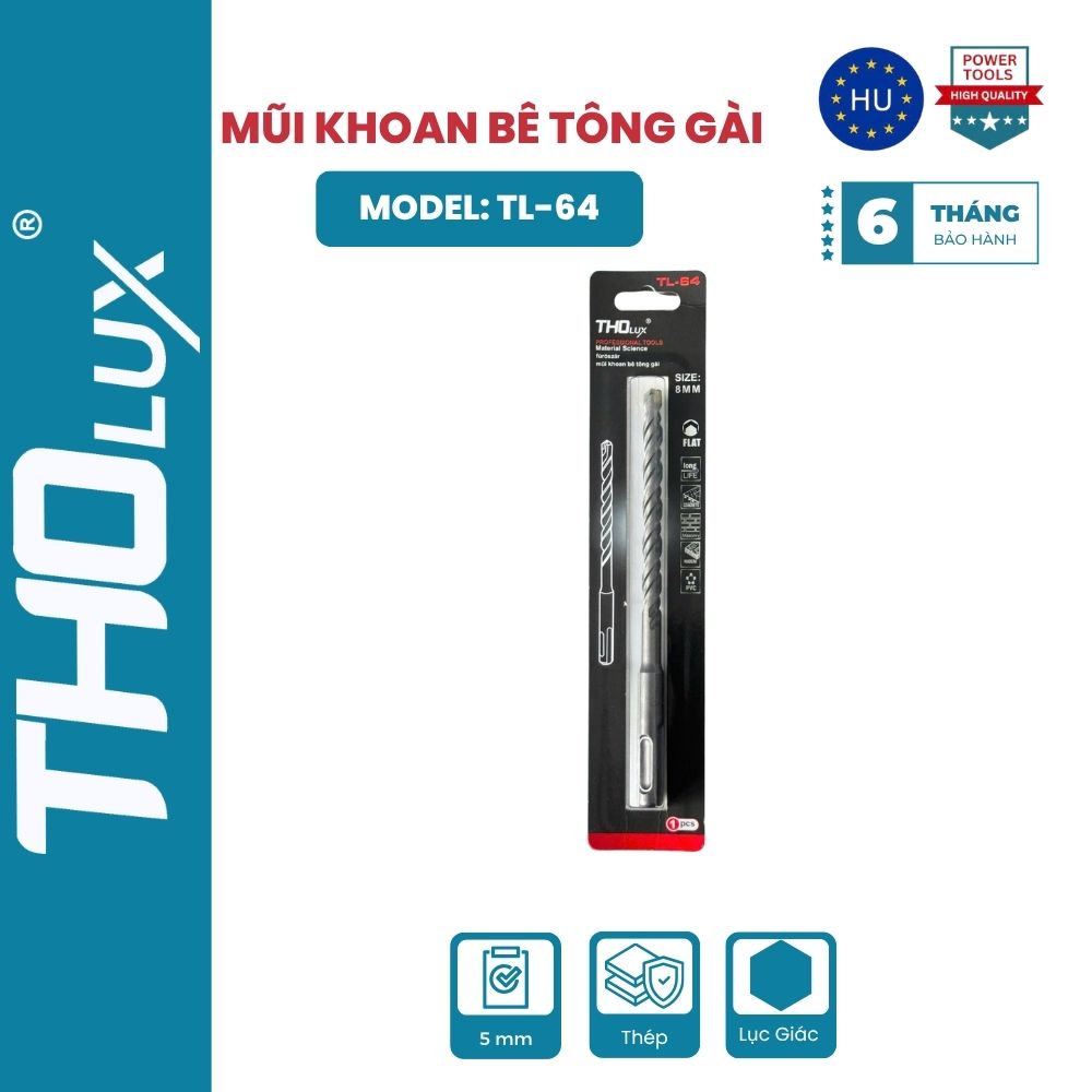 MŨI KHOAN BÊ TÔNG GÀI TL-64
