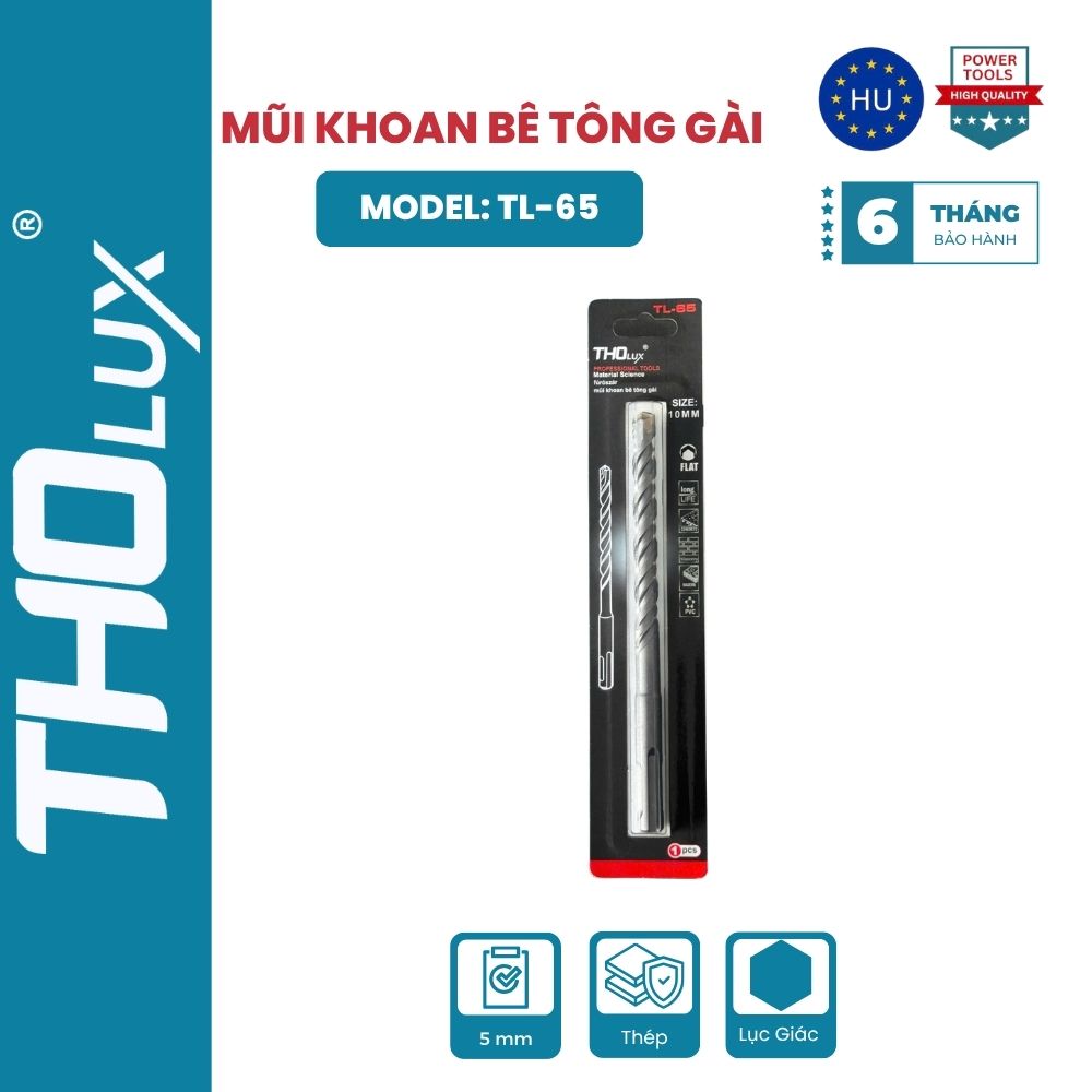 MŨI KHOAN BÊ TÔNG GÀI TL-65