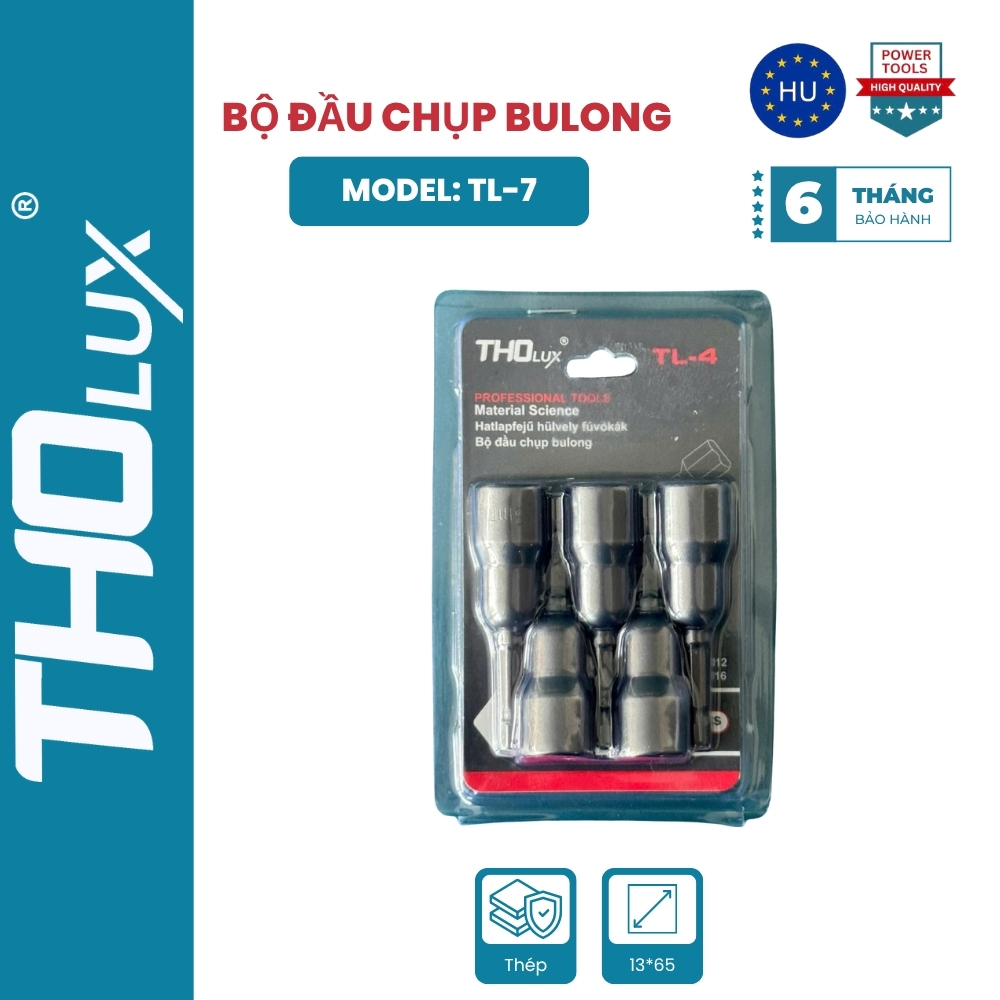 BỘ ĐẦU CHỤP BULONG  TL-7