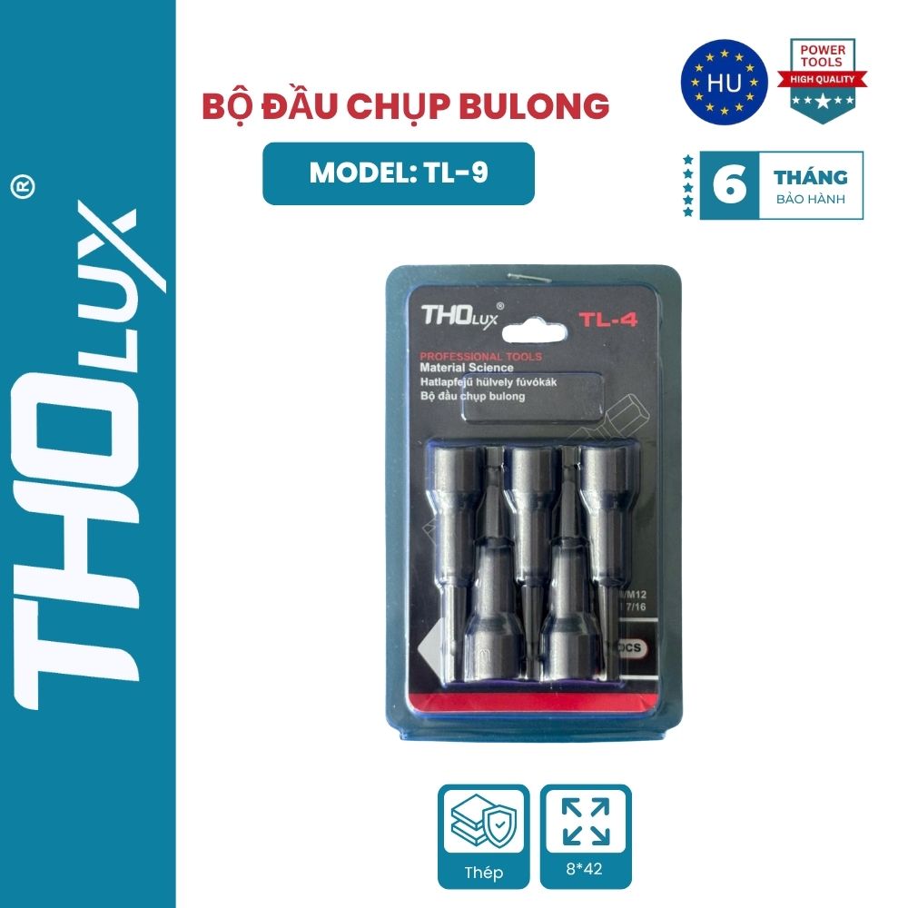 BỘ ĐẦU CHỤP BULONG  TL-9